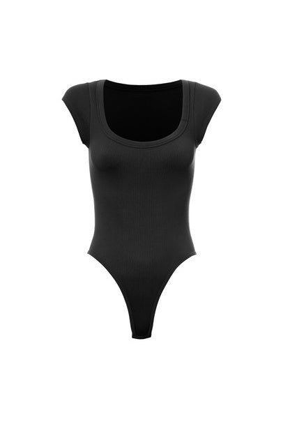 RIBBED BODYSUIT