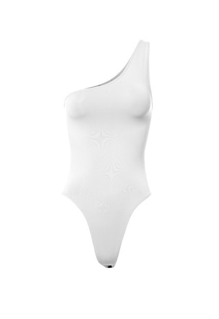 Double Layer One Shoulder Bodysuit