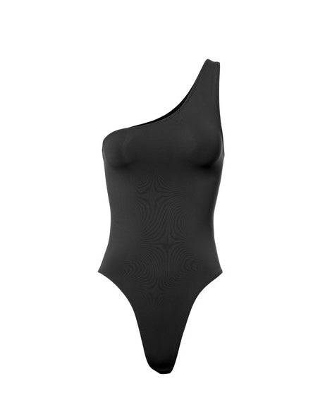 DOUBLE LAYER ONE SHOULDER BODYSUIT