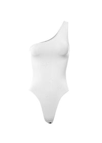 DOUBLE LAYER ONE SHOULDER BODYSUIT