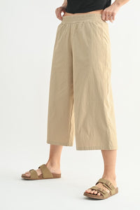 Cropped Wide Leg Pants