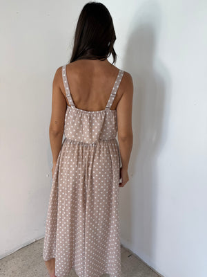 Polka Dot Top & Skirt Set