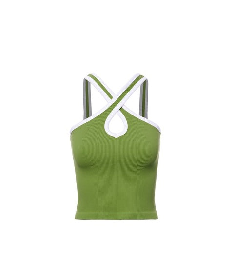 Two Tone Keyhole Tank