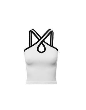 Two Tone Keyhole Tank