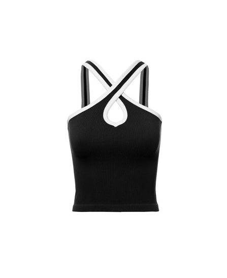 Two Tone Keyhole Tank