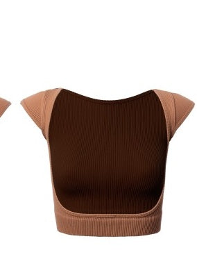 Ribbed SS Top
