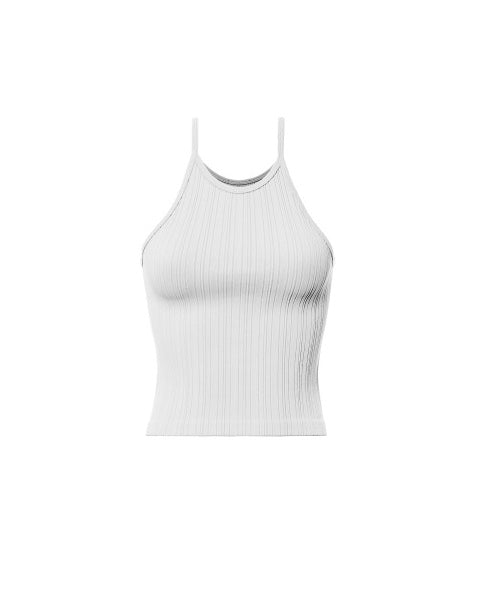 Ribbed Bib Cami