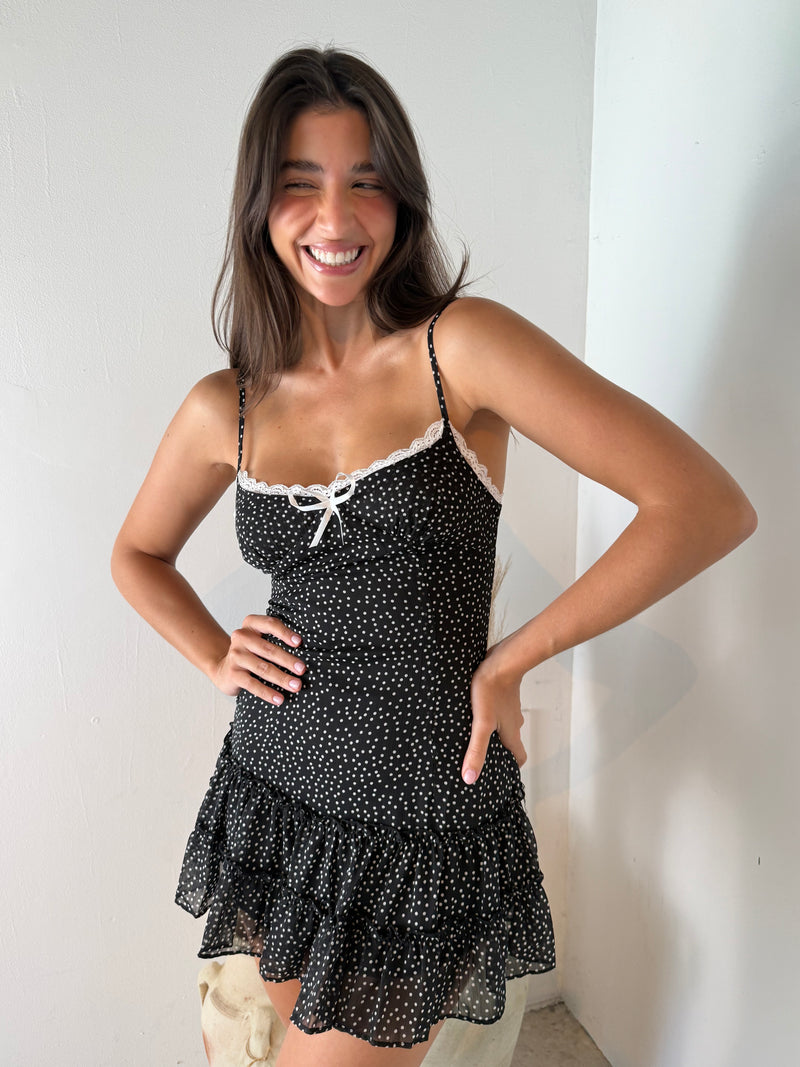 Mini Polka Dress