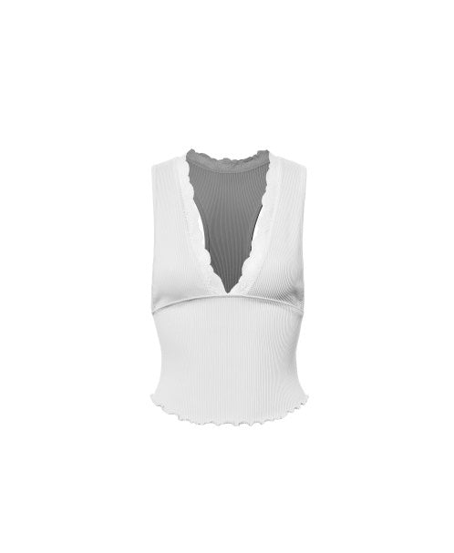 Lace Hem Tank
