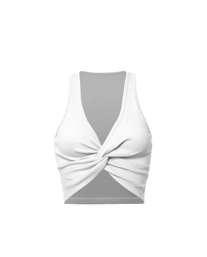 TWISTED FRONT CROP TANK