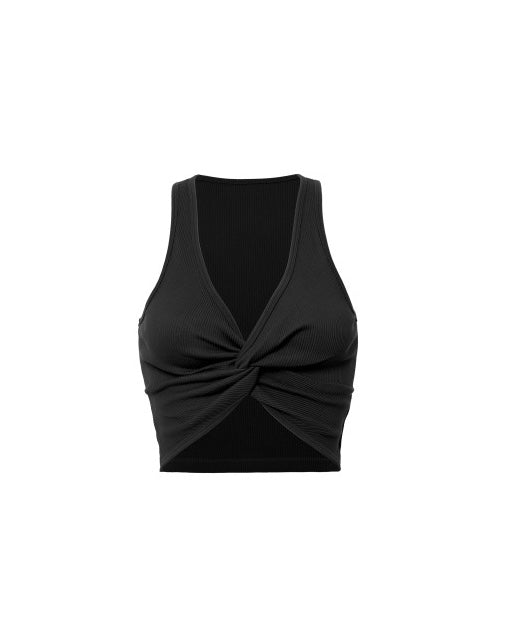 Twisted Front Crop Top