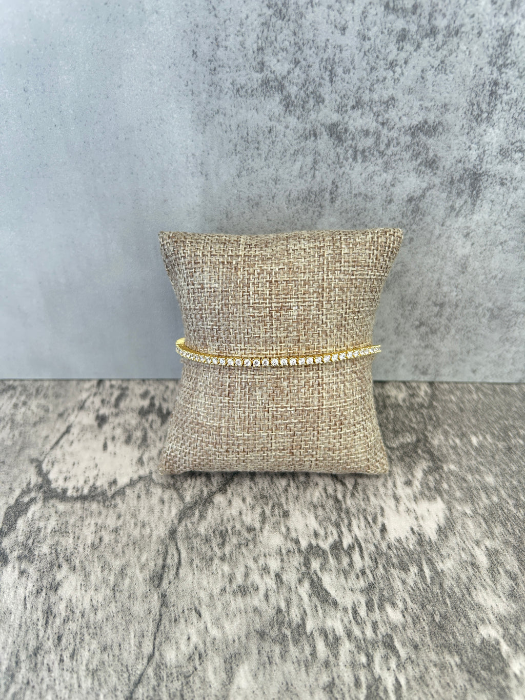 Thin Tennis Bracelet