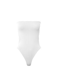 DOUBLE LAYER TUBE PLAIN BODYSUIT