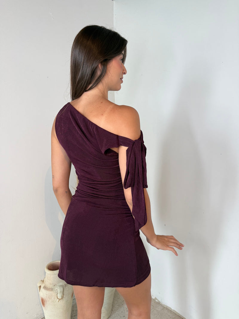 Tie Mini Dress