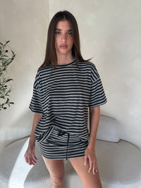 Tee & Skirt Stripe Set