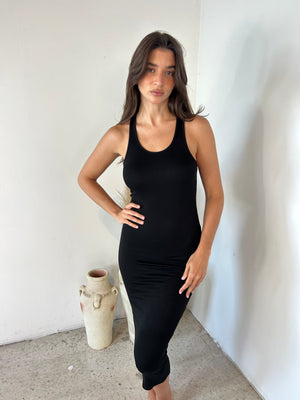 Ribbed Tank Dress