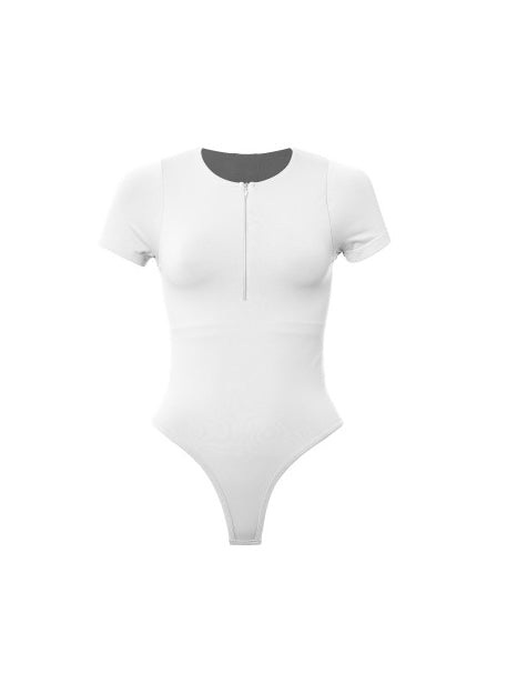CREWNECK SHORTSLEEVE PLAIN BODYSUIT
