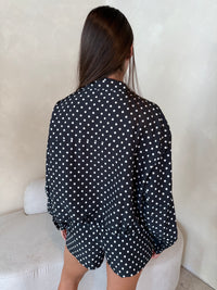 Polka Jacket & Short Set