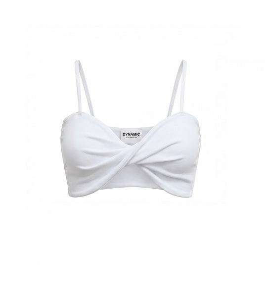 TWIST FRONT DOUBLE LAYER TOP
