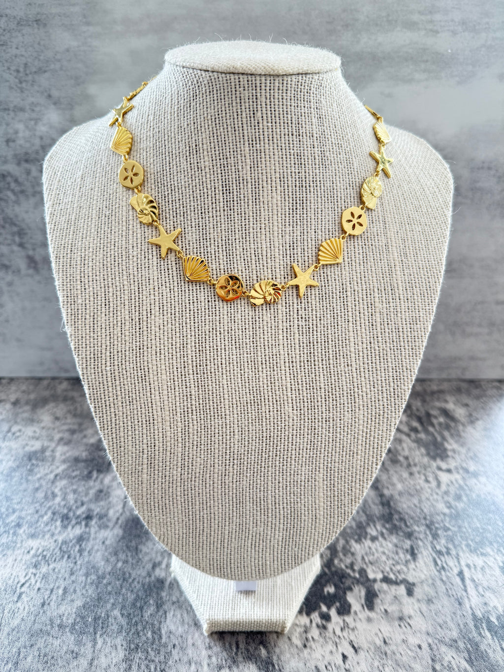 Ocean Vibes Gold Necklace