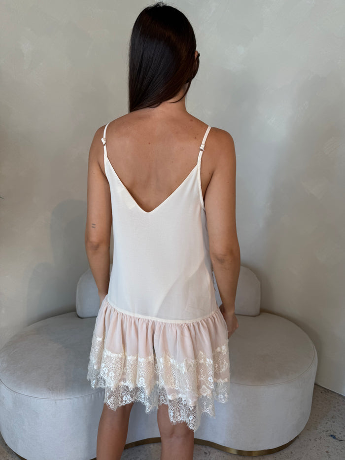 Lace Ruffle Dress