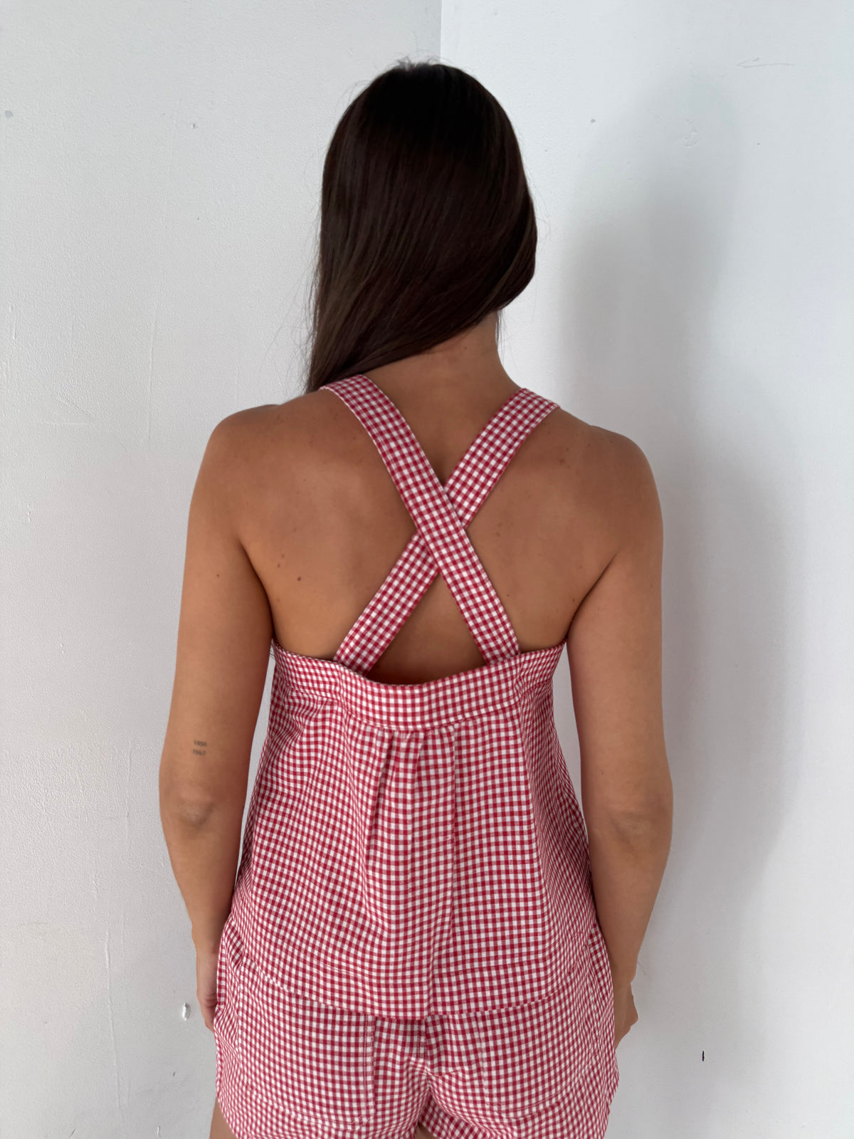 Myah Gingham Set