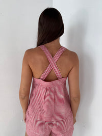 Myah Gingham Set