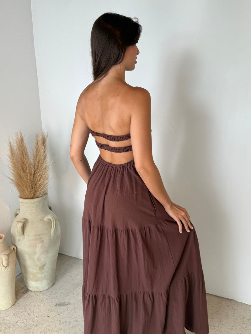 Strapless Maxi Dress