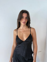 Floral Satin Cami Top