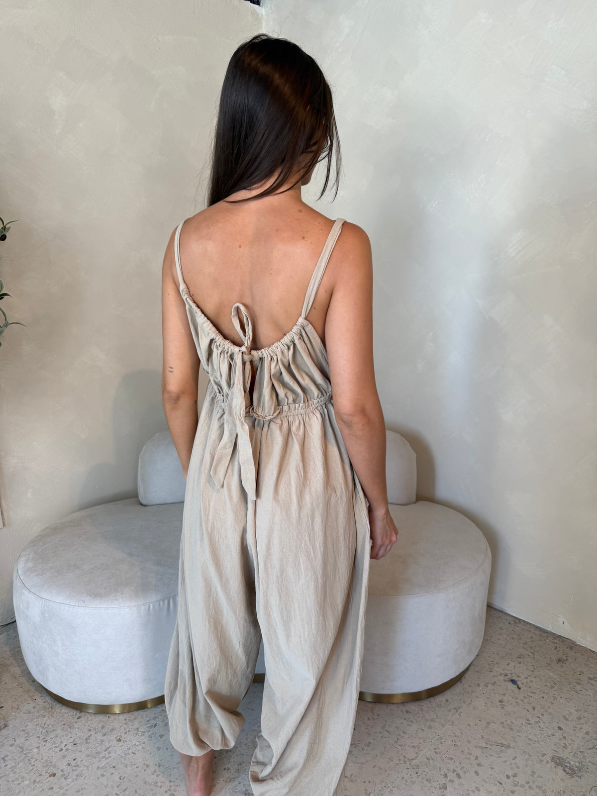 Sand Balloon Jumpsuit