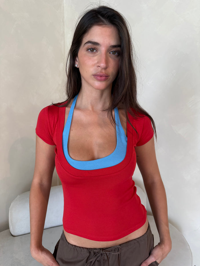Double Effect Tank Top