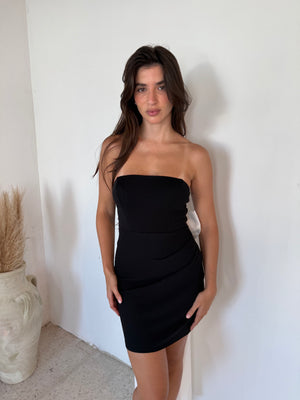 Tube Mini Dress with Bow