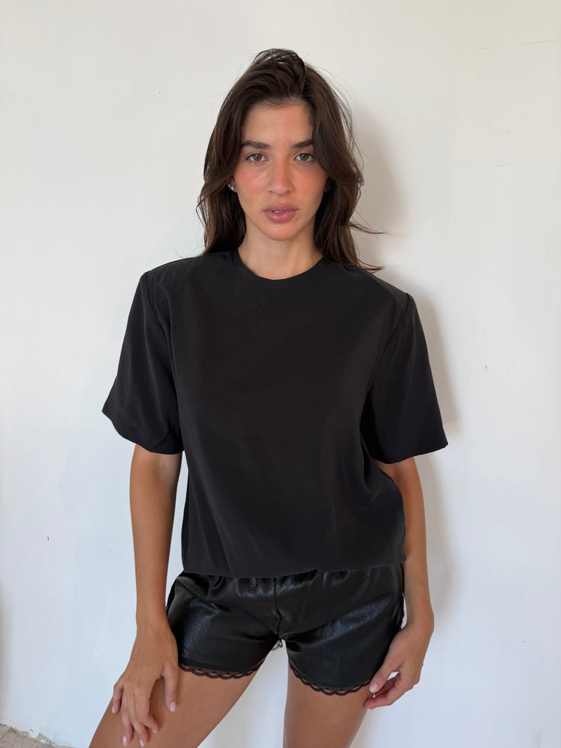 SS Top with Shoulder Pads