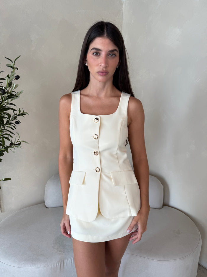 Butter Button Romper Dress