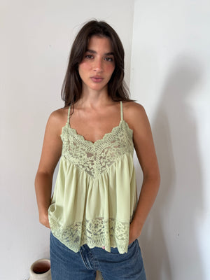 Lace Strappy Top