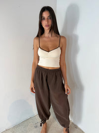 Chocolate Balloon Pants