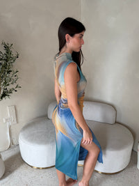 Mesh Earthy Dress