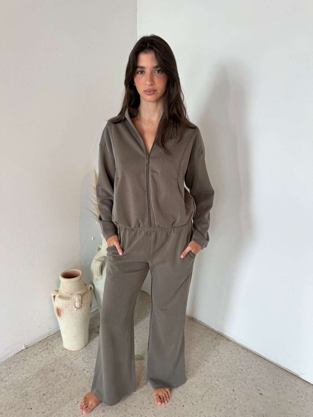 Olive Green Travel Set