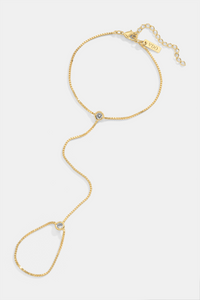 GOLD ACCENT HAND CHAIN