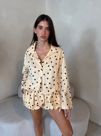 Polka Jacket & Short Set