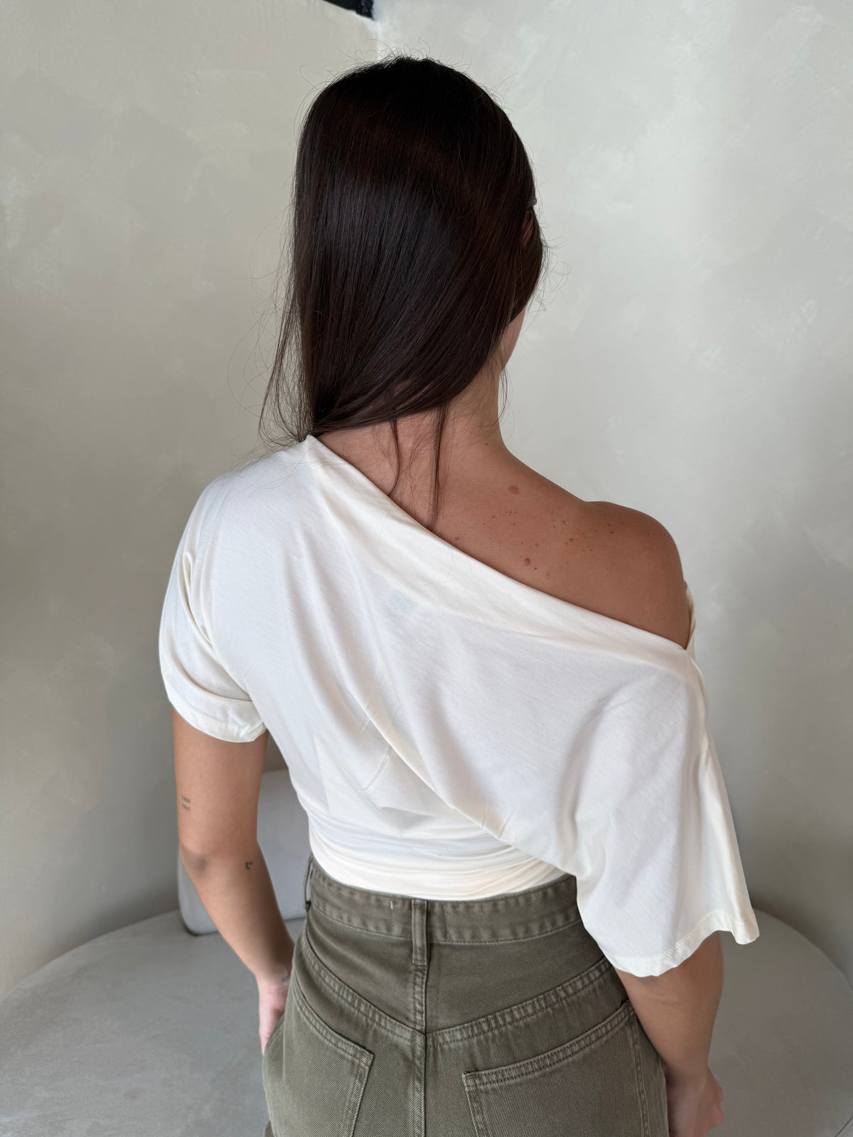 Cream SS Top