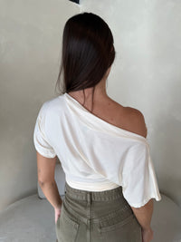 Cream SS Top