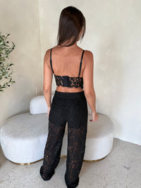 Black Lace 2pc Set