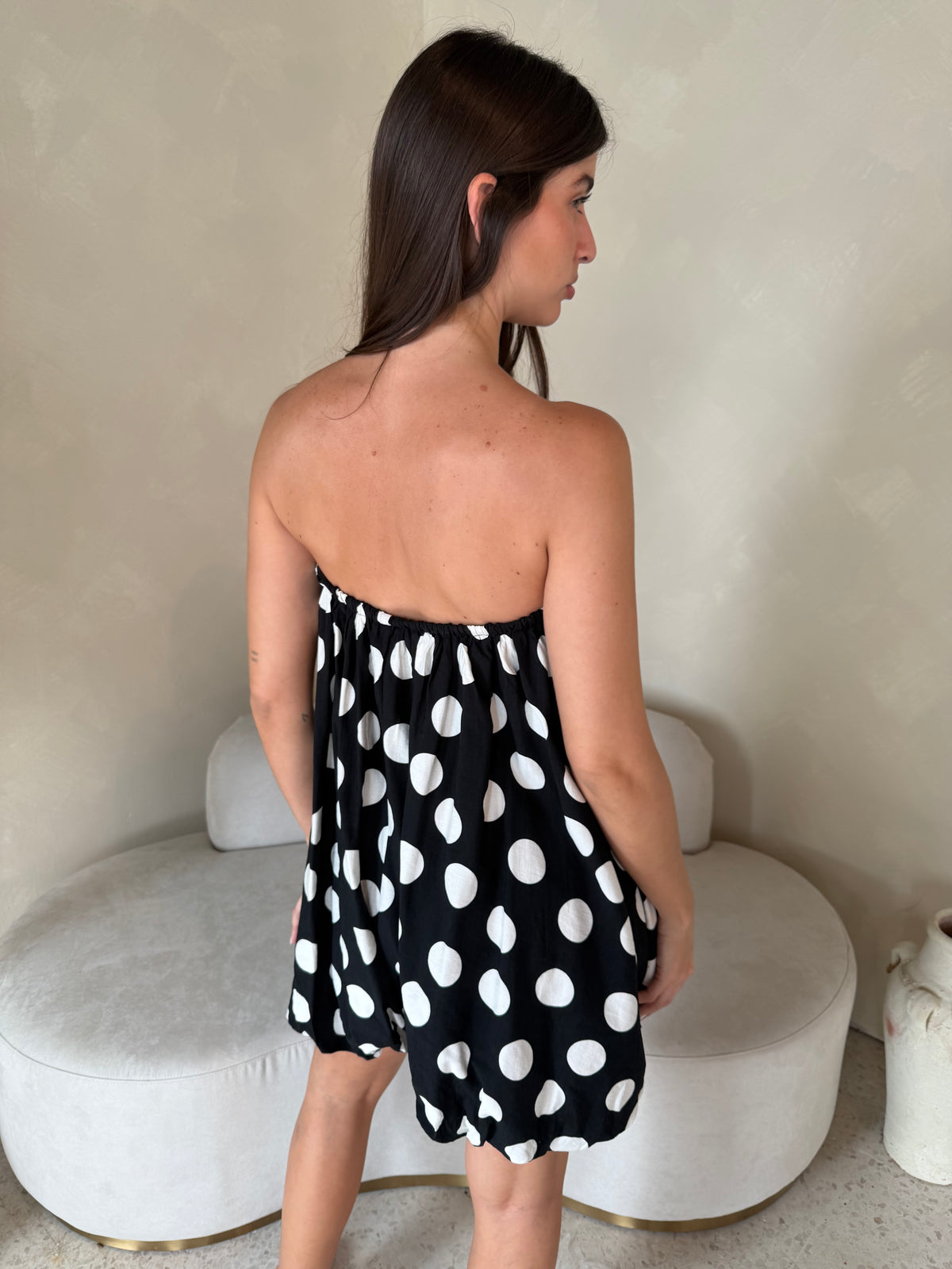 Polka Bubble Romper