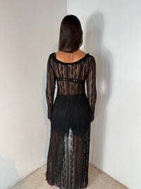 Floral Lace Long Top