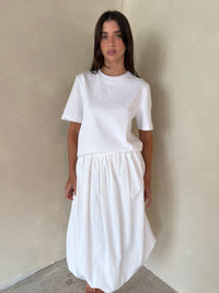 Balloon Midi Skirt