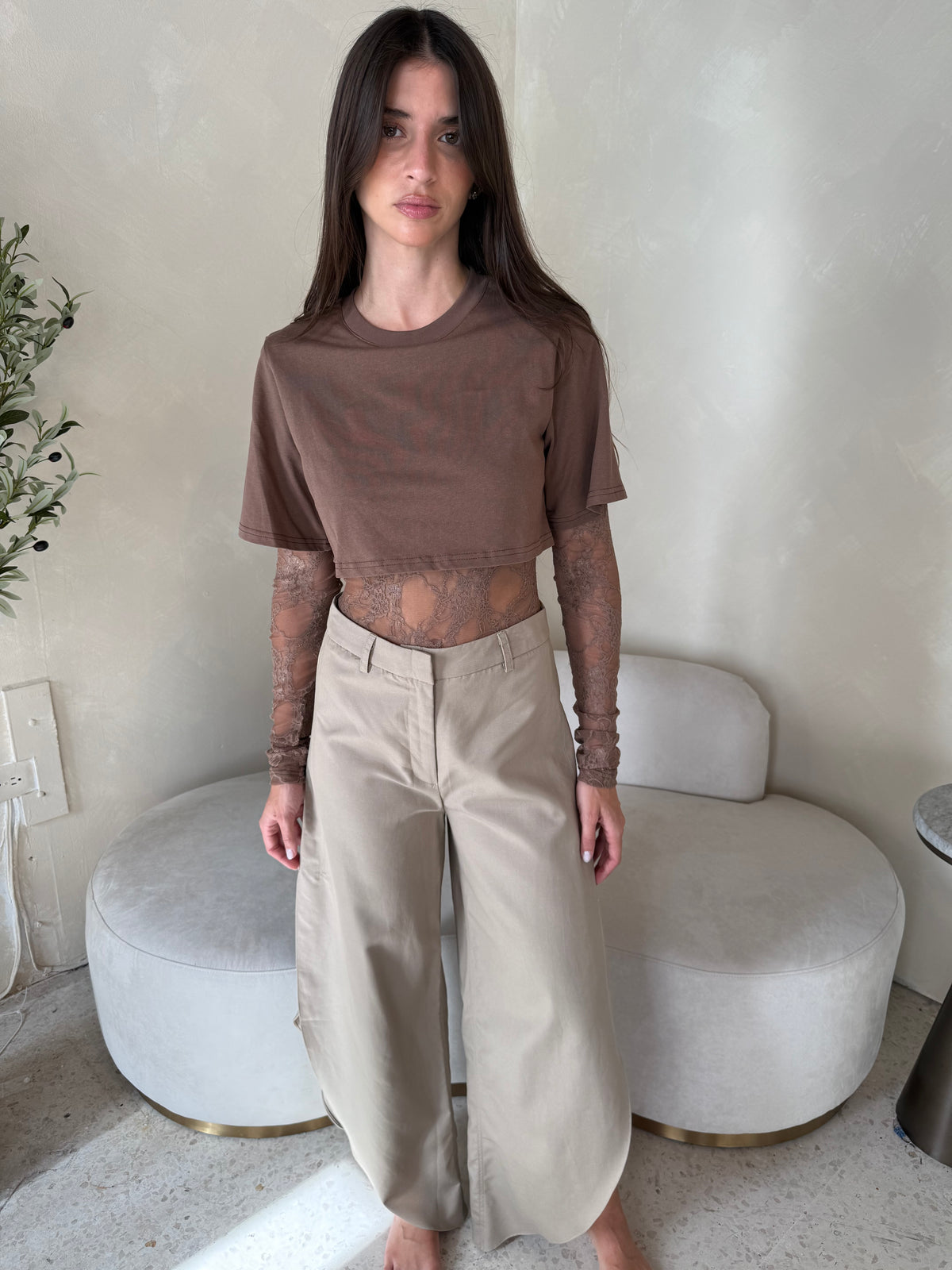 Slit Balloon Pants