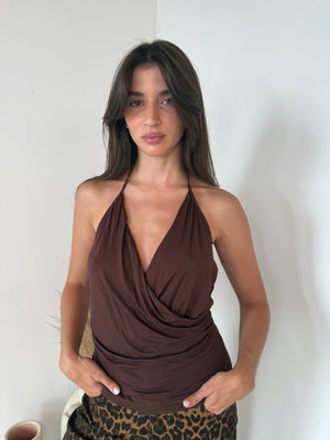Halter Solid Tank Top