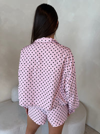 Polka Jacket & Short Set