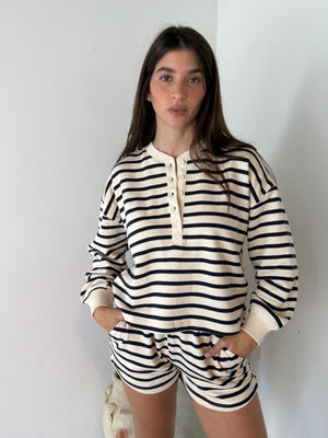 LS Striped Lounge Set